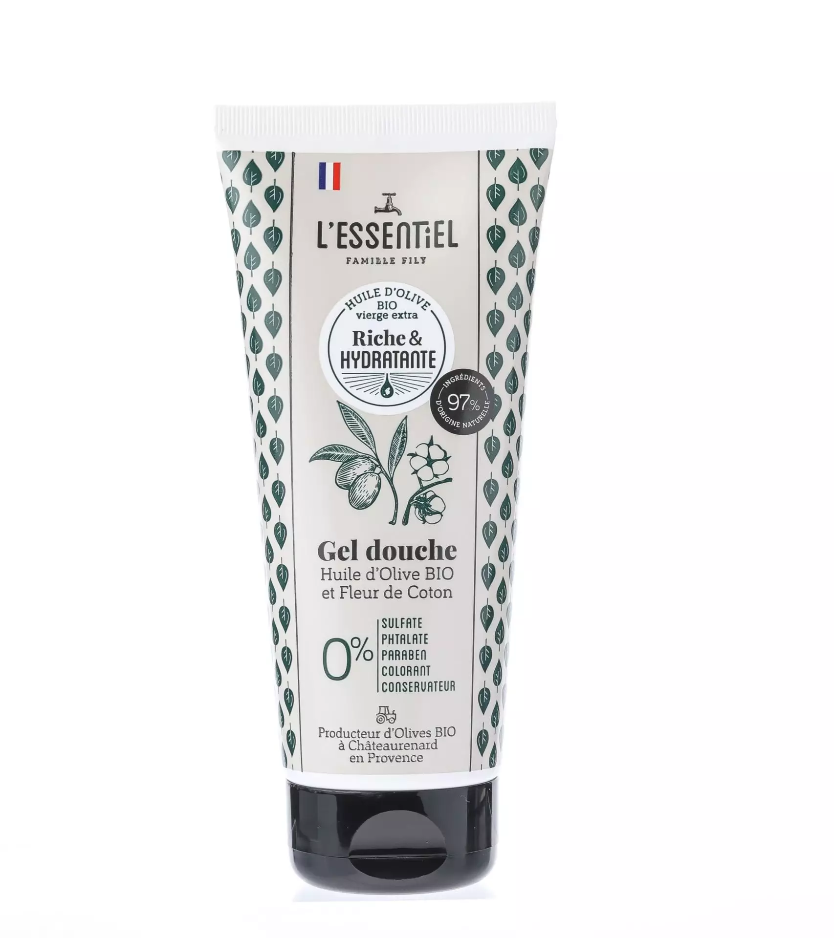 Gel douche huile d’olive 200 ml