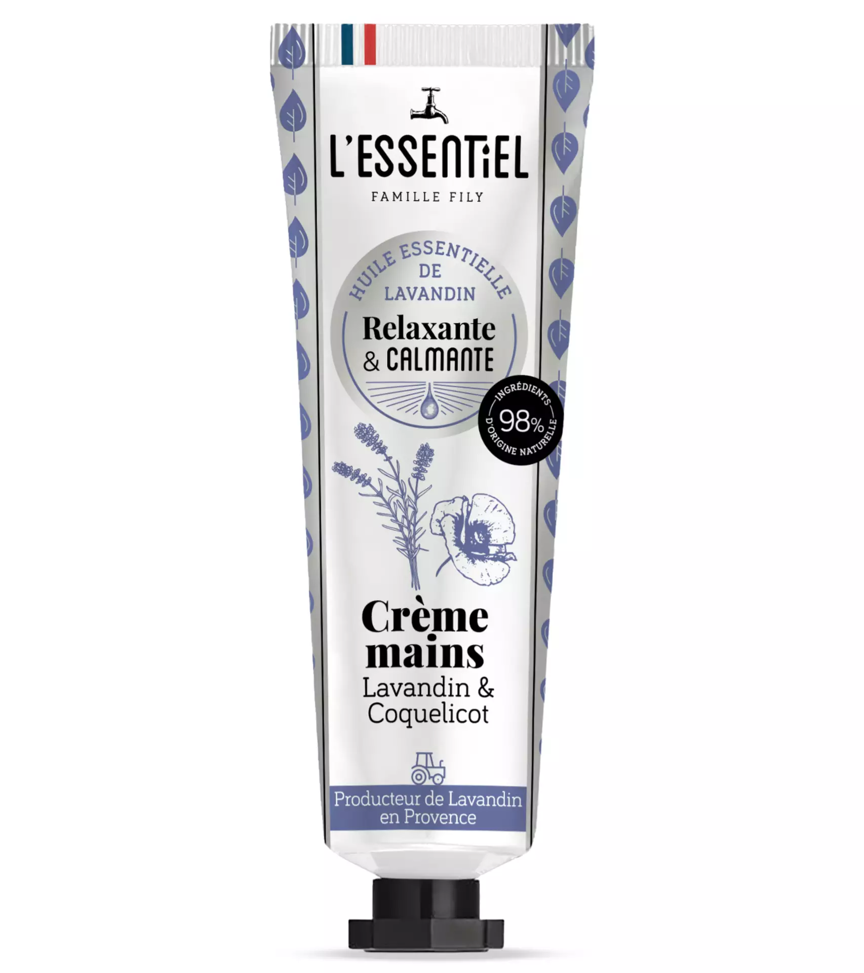 Crème mains Lavandin&Coquelicot