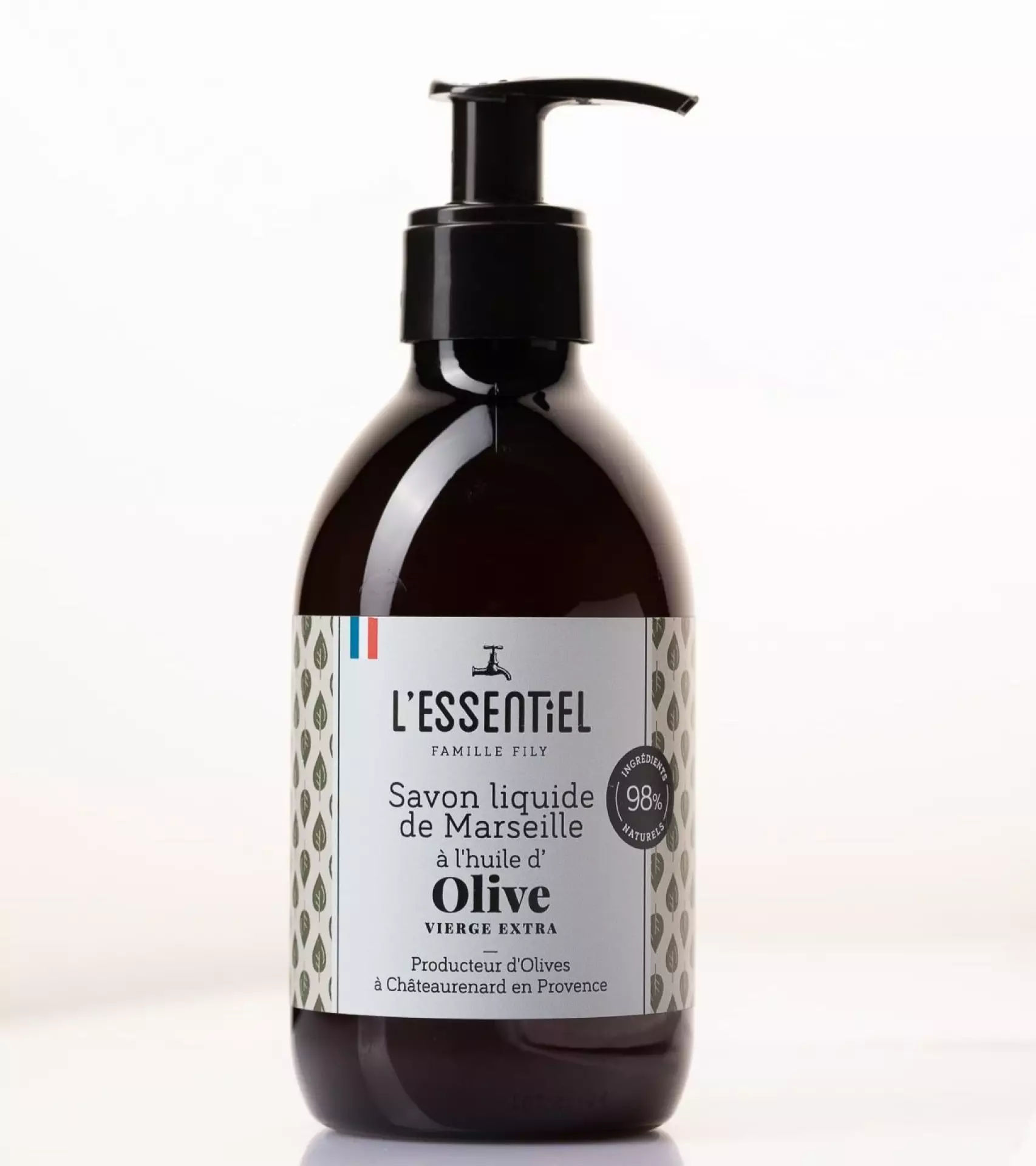 Savon liquide olive : 300 ML